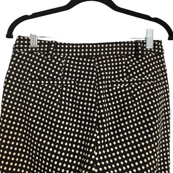 Abercrombie & Fitch Pants Womens 2 Polka Dot Preppy Classiccore Ankle Cropped - Picture 9 of 11